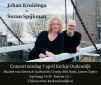 Concert Kruizinga en Spijkman 7 april.